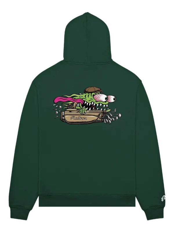 Malbon パーカー＆ショートパンツ 上下セット グリーン 刺繍ロゴ入り✨新品 Malbon パーカー＆ショートパンツ 上下セット グリーン 刺繍ロゴ入り