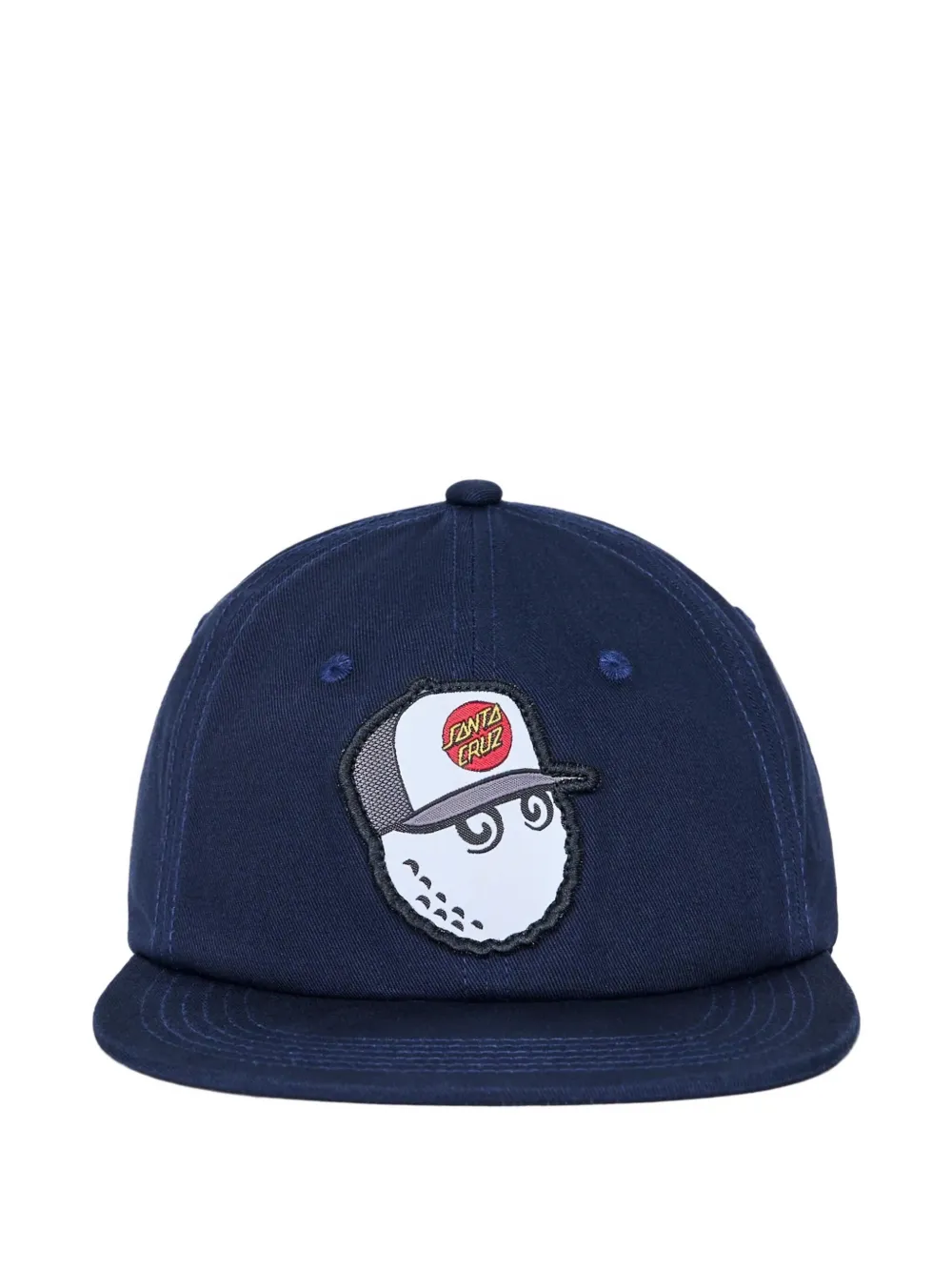 Malbon Golf logo-patch snapback cap | Blue | Image 1