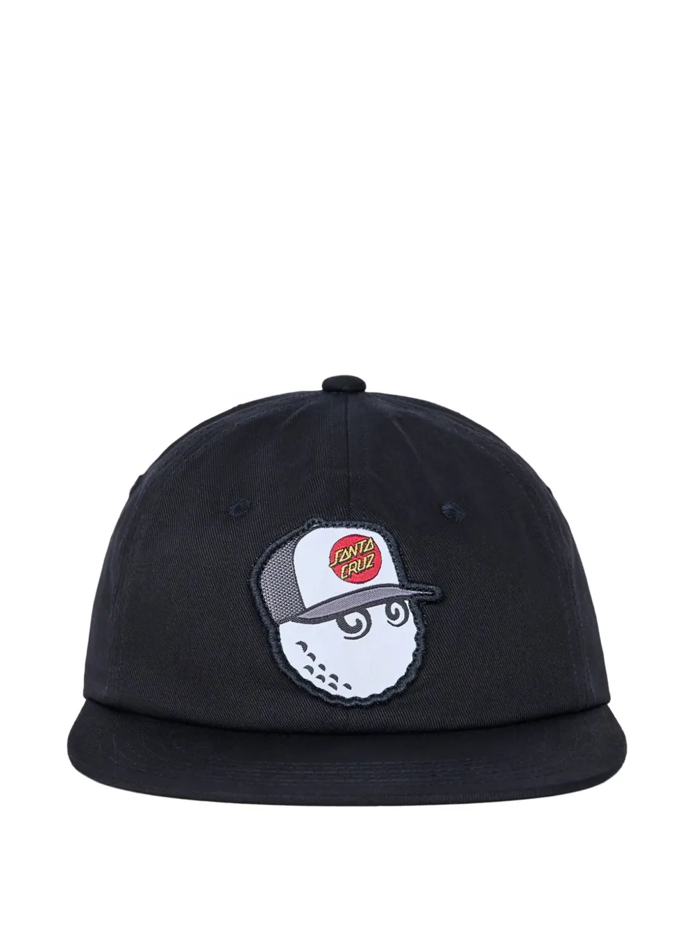 Malbon Golf logo-patch snapback cap | Black | Image 1