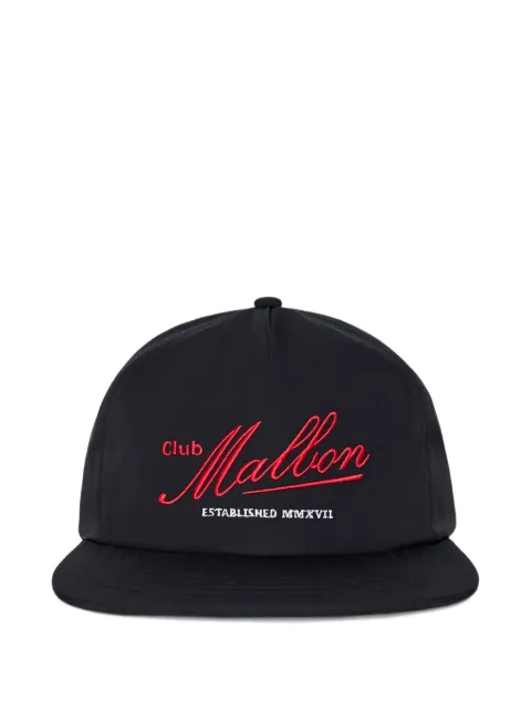 Malbon Golf logo-embroidered cap