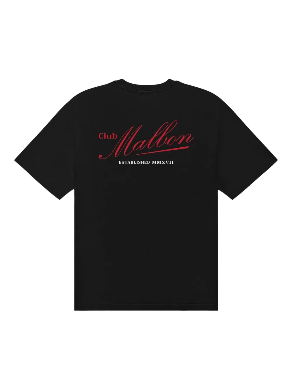 Malbon Golf Monarch Script T-shirt - Zwart