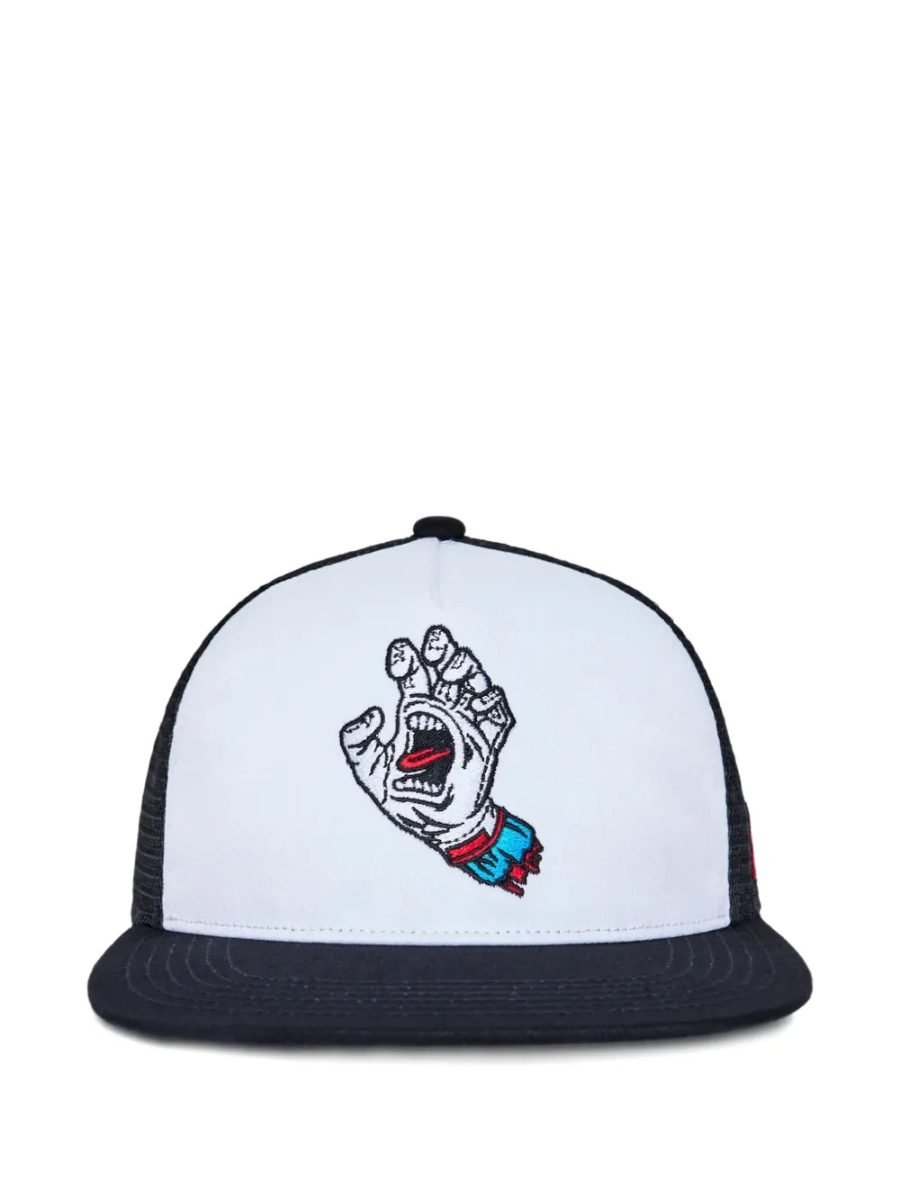 Malbon Golf Screaming Hand trucker hat | White | Image 1