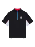 Malbon Golf Pine half-zip T-shirt - BLACK