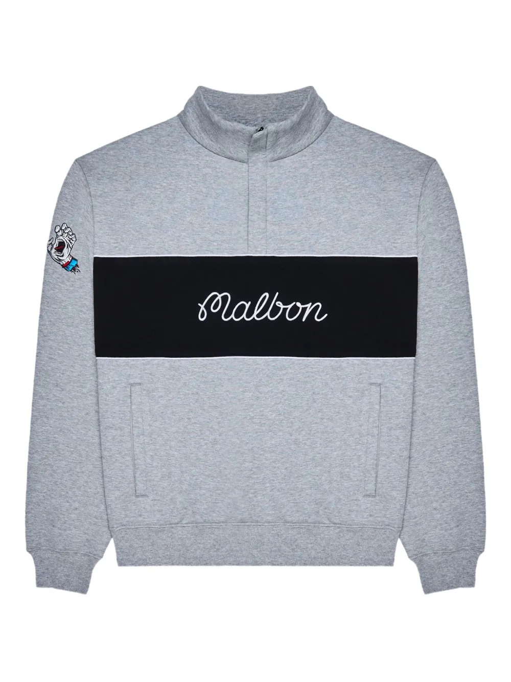 Malbon Golf half-zip sweatshirt | Green | Image 1