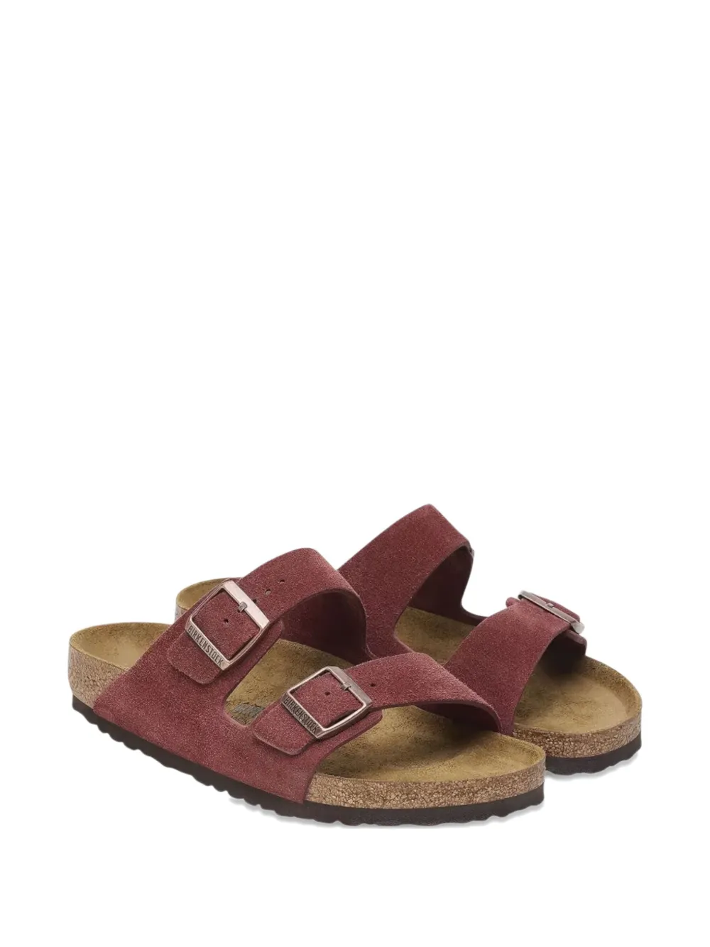Birkenstock Arizona suede sandals - Bruin