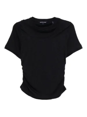 Moncler ハート ロゴ Tシャツ | ブラック | FARFETCH JP