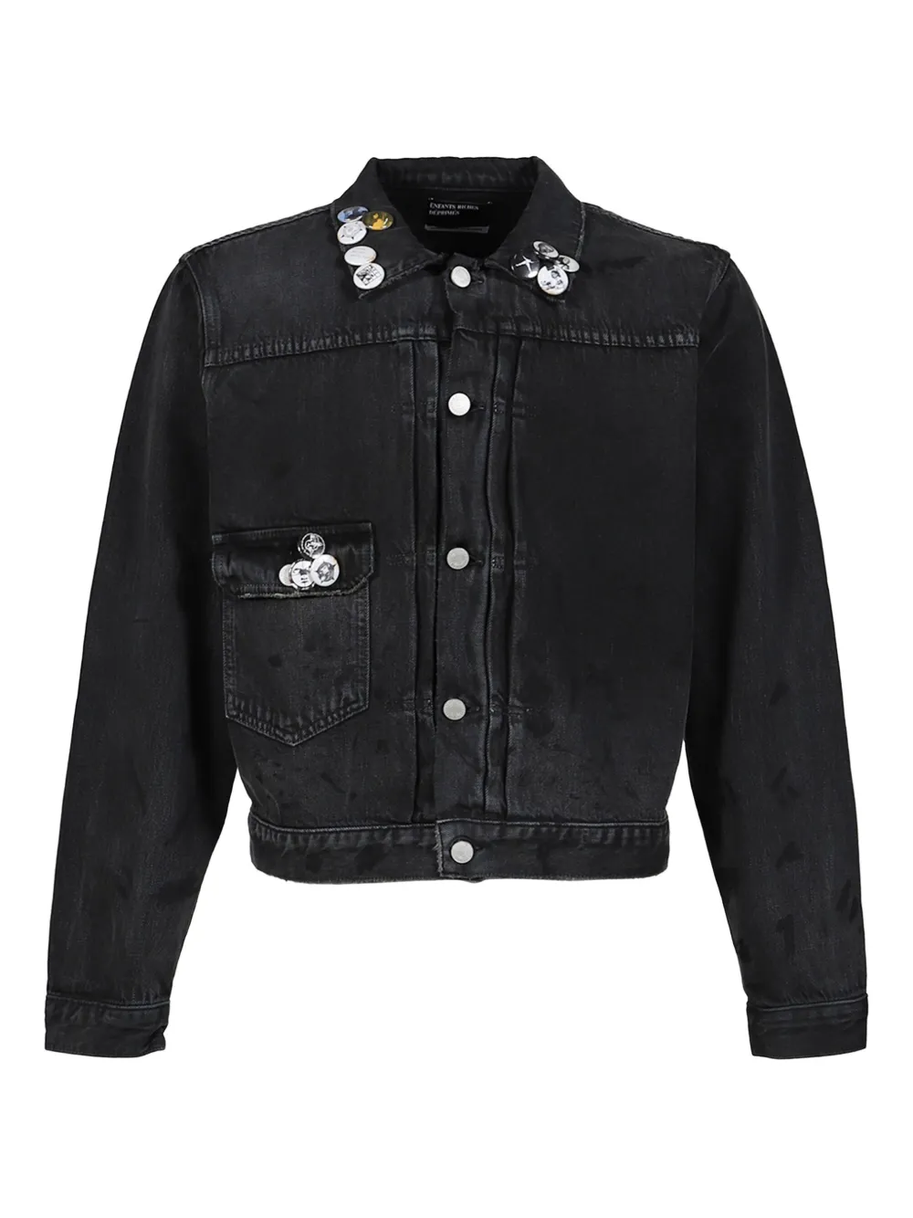Enfants Riches Deprimes Type Vii Jacket Pin Assemblage "black"
