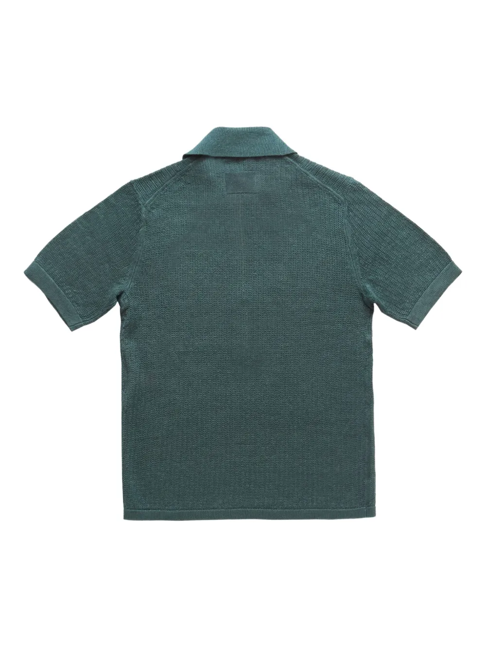 Helmut Lang zip-up T-shirt - Groen