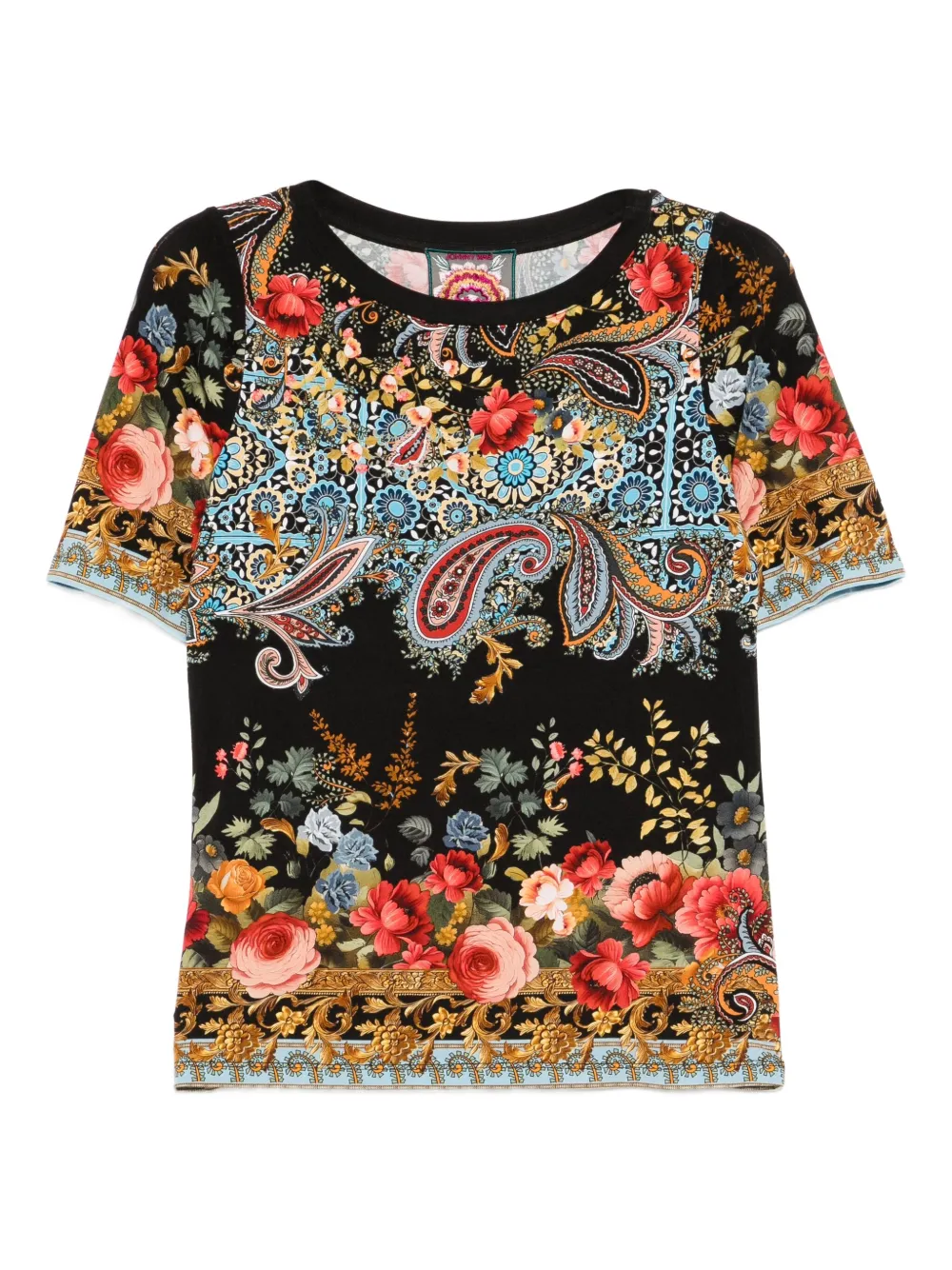 Johnny Was playera Janie Favorite | negro | Image 1