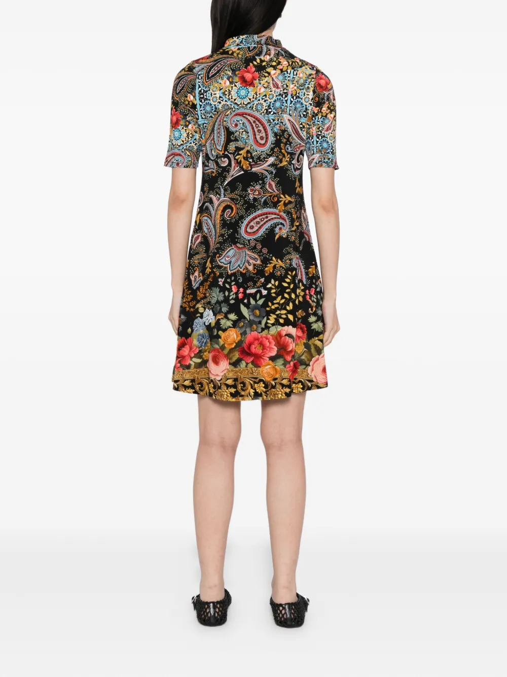 Johnny Was Janie jurk Zwart