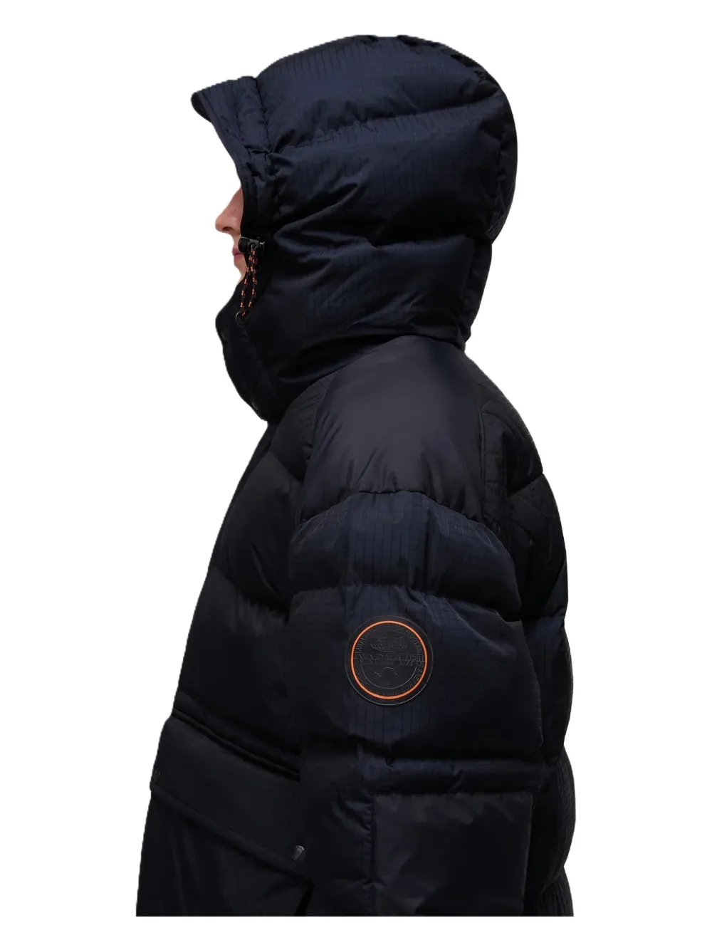 Napapijri Gail gewatteerd jack met capuchon Zwart