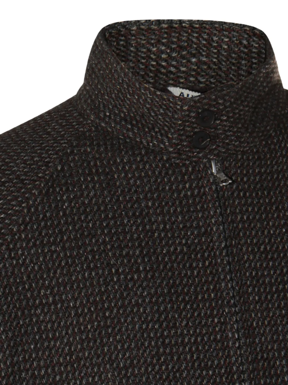 Auralee High-neck Bomber Jacket In Multi