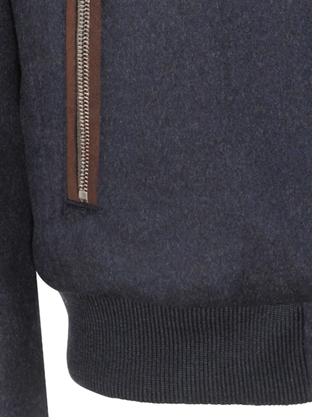Moorer Dark Grey Wool Bellati Casual Jacket In Black