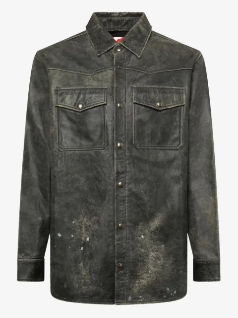 KUSIKOHC leather shirt