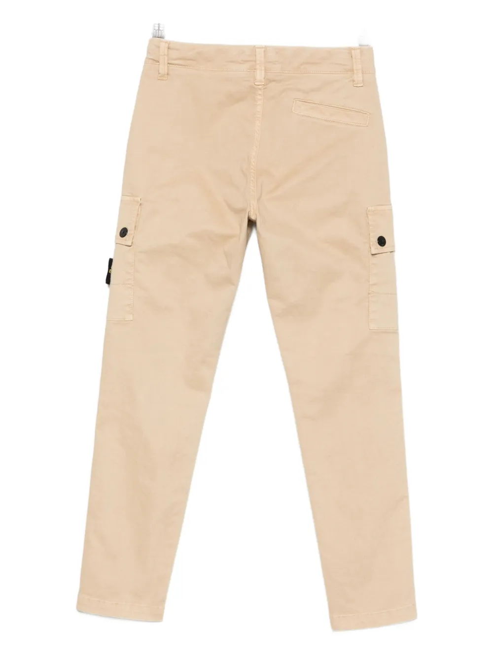 Stone Island Junior logo-patch tapered trousers | Boys Casual Trousers | Image 2