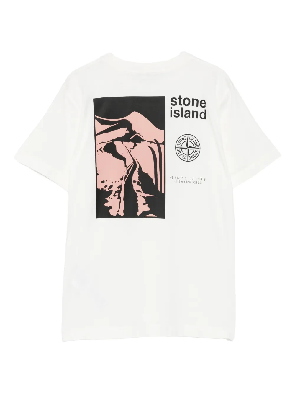 Stone Island Junior graphic-print T-shirt | Girls T-Shirts | Image 2