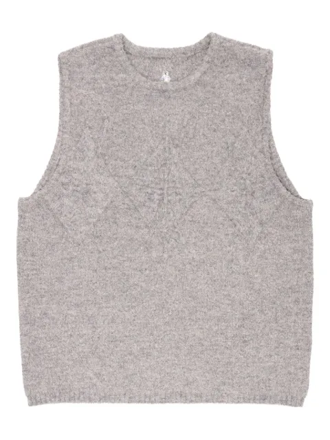 Ader Error cable-knit sleeveless sweater