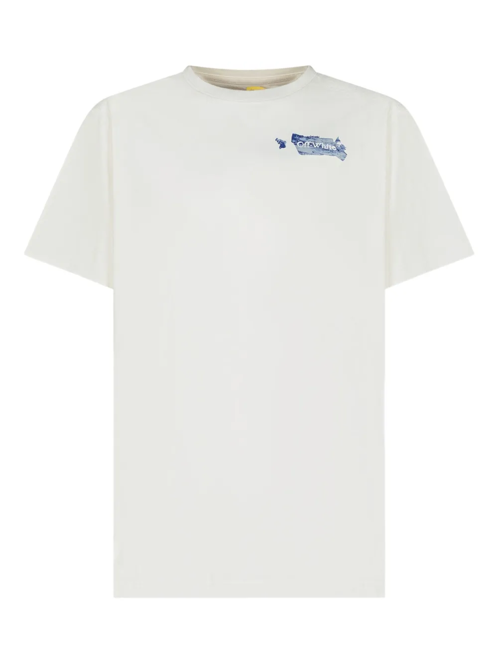 Off-white Kids' Arrow Acrylic Tee In White