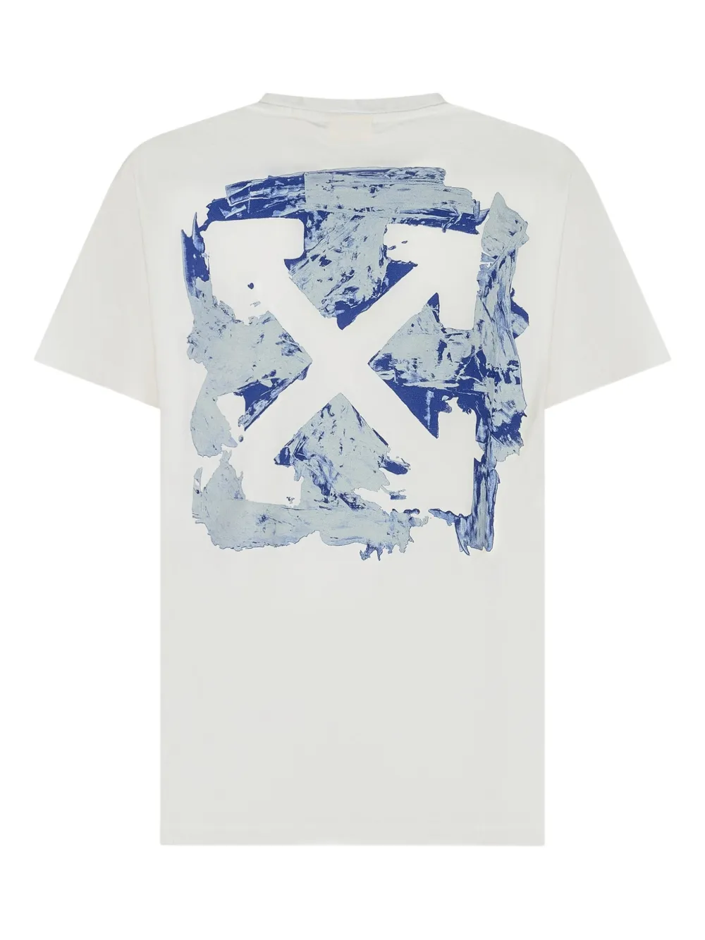 Off-white Arrow Acrylic Tee In White
