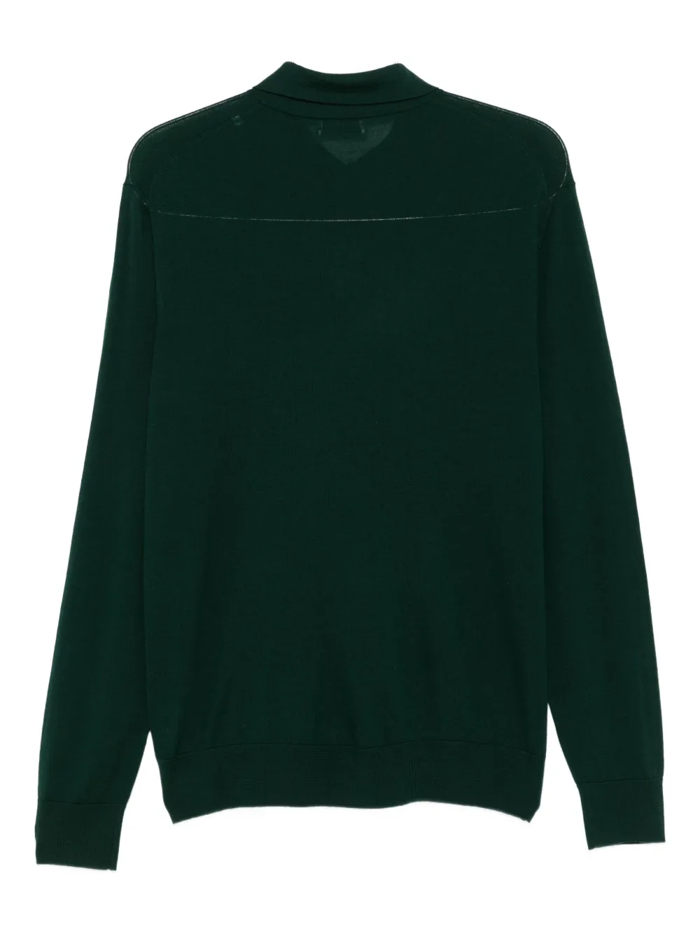 Ballantyne Wollen poloshirt - Groen