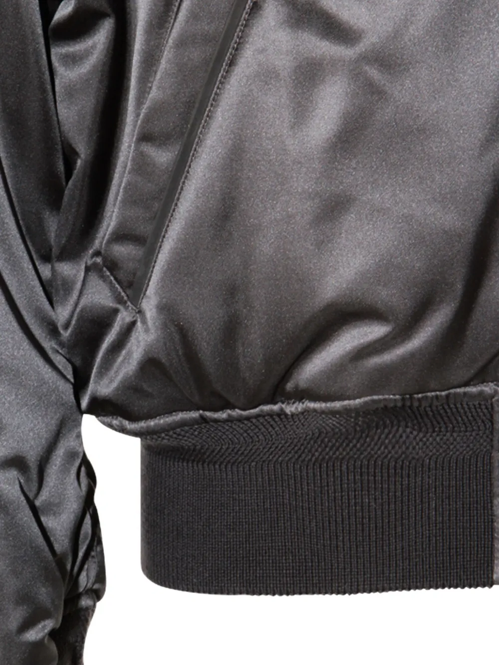 TOM FORD Satijnen bomberjack Zwart