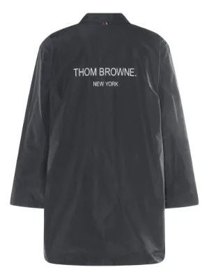 j99トムブラウン120sストライプ フランネル チェスターオーバーコート thom-browne-