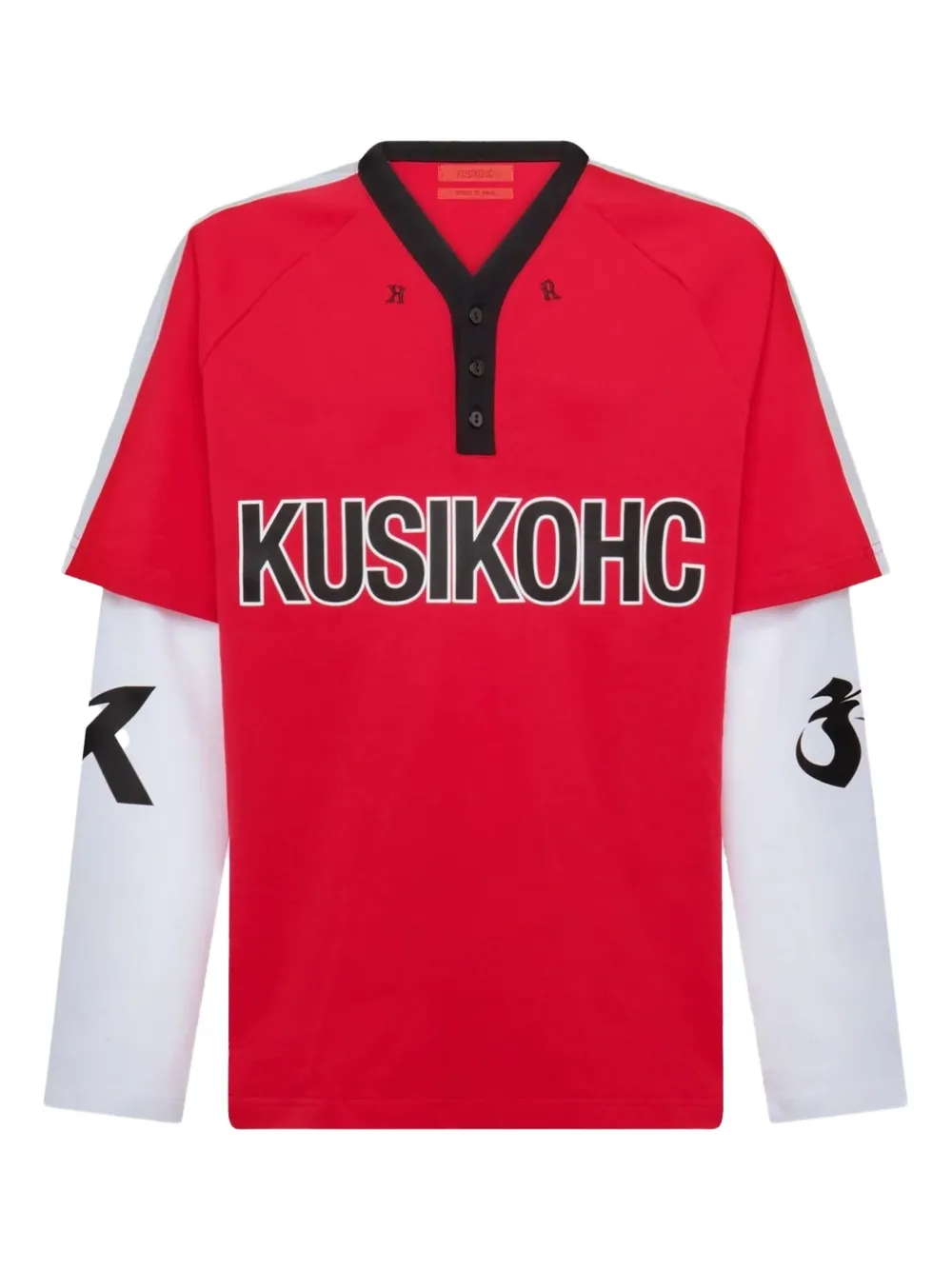 KUSIKOHC Baseball polo shirt | Red | Image 1