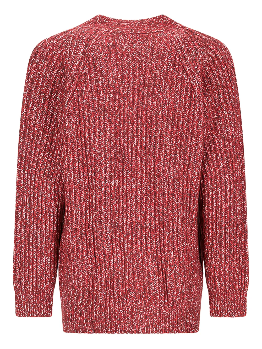 Atomo Factory Pocket Cardigan In Red