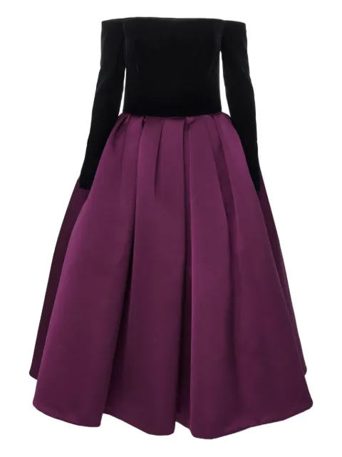 Carolina Herrera off-shoulder midi dress