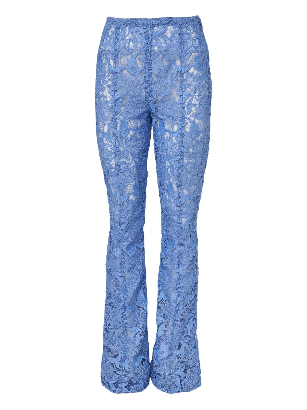 Carolina Herrera floral-lace trousers | أزرق | Image 1