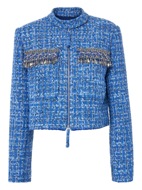 Carolina Herrera embellished tweed jacket