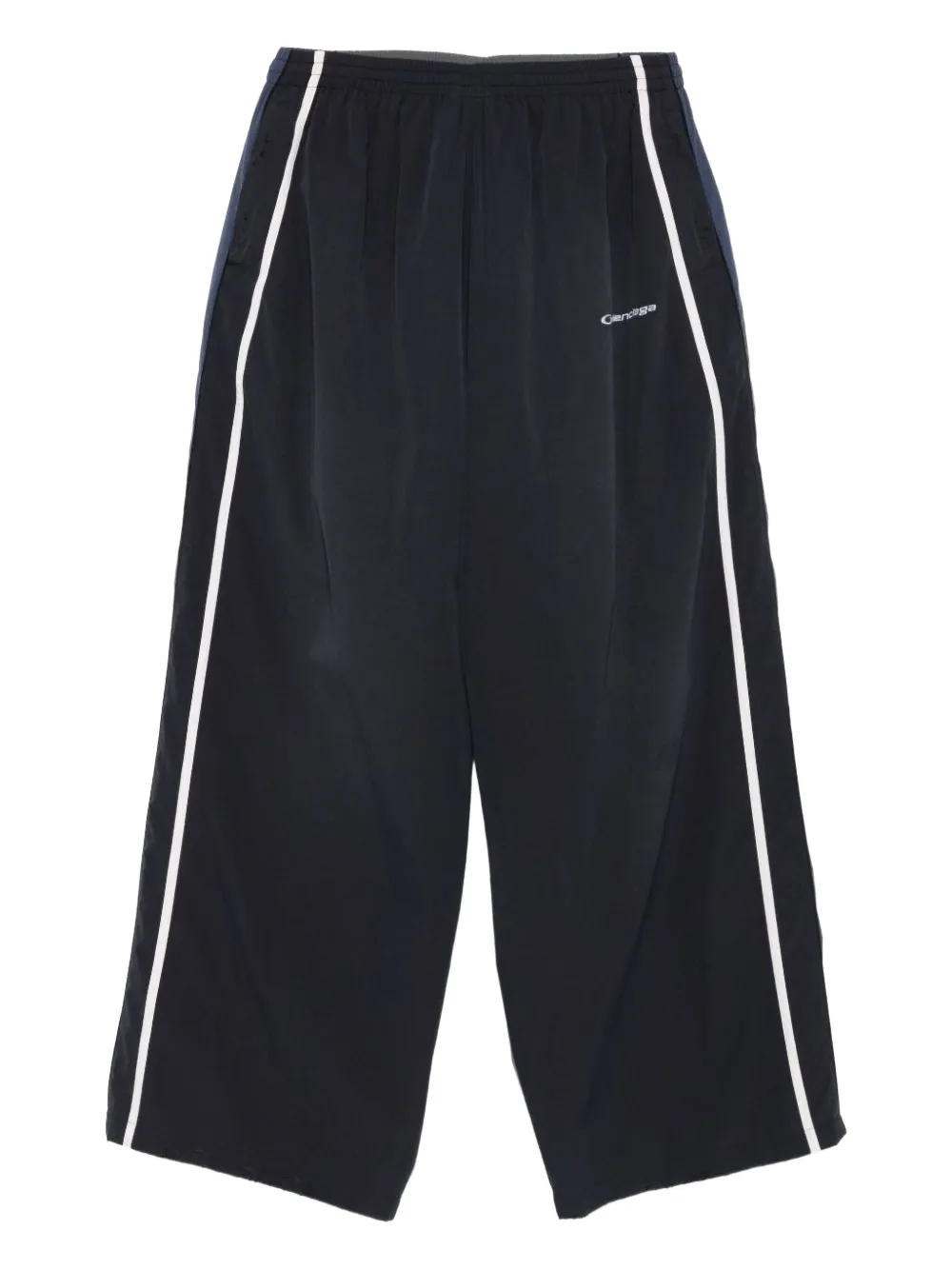 Balenciaga side-stripe trousers - ブラック Balenciaga side-stripe trousers - ブラック
