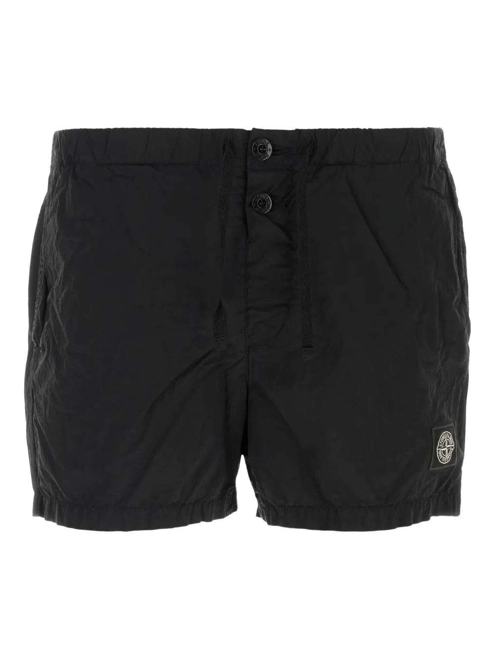 Stone Island drawstring shorts - ブラック Stone Island drawstring shorts - ブラック