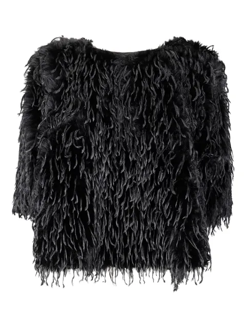 Stefano Mortari fringed top 