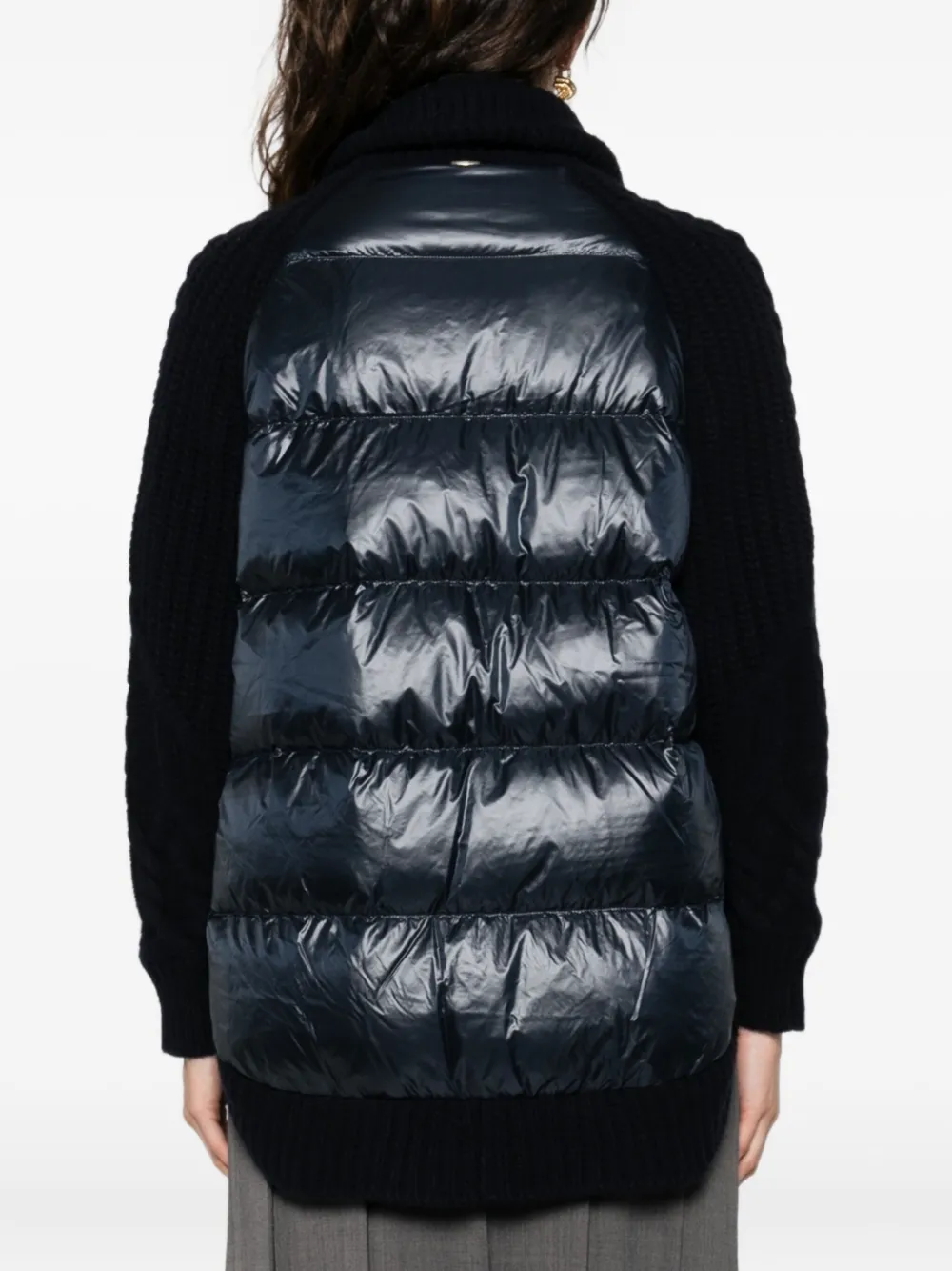 Herno Gewatteerd jack Blauw