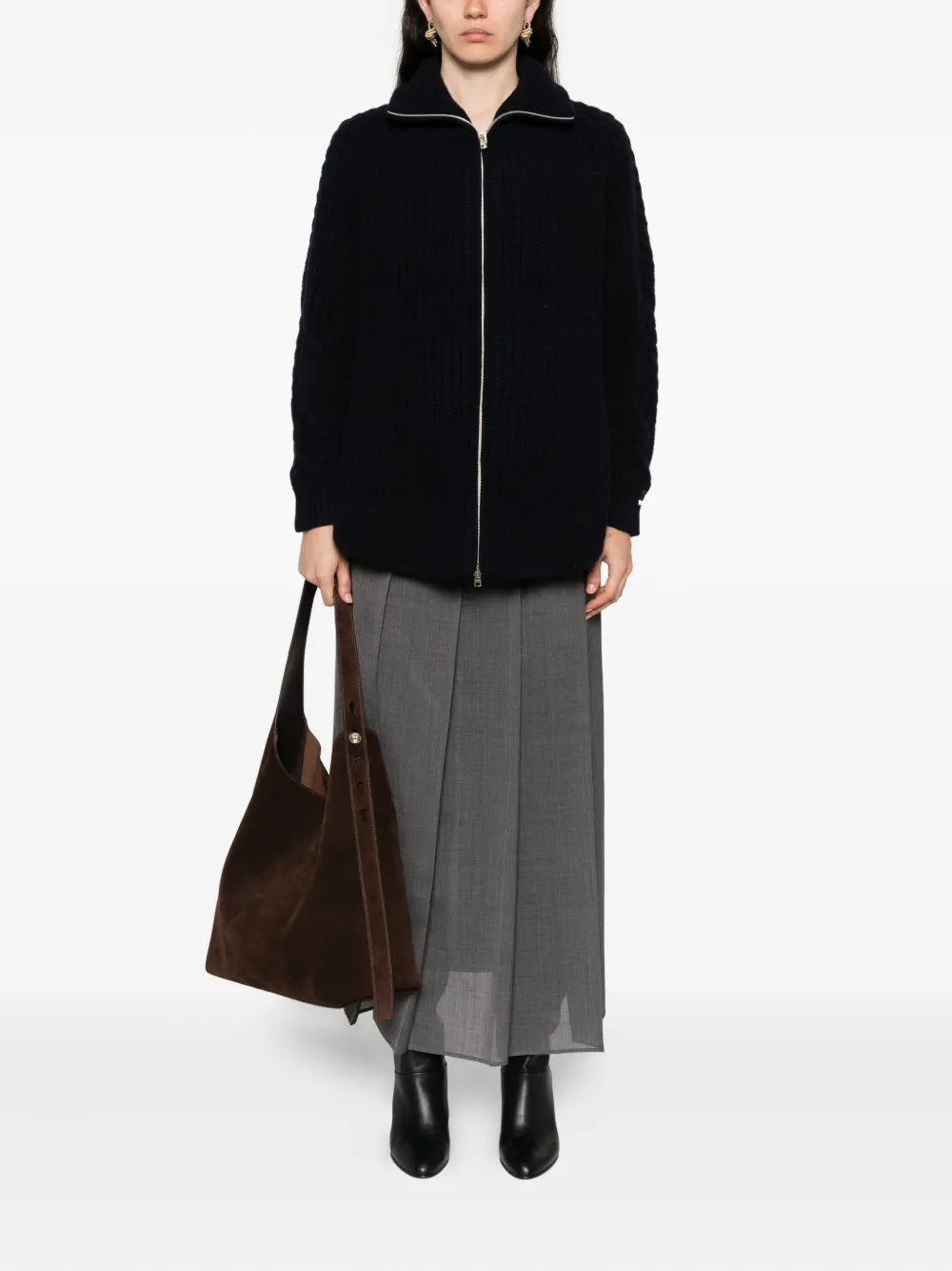Herno cable-knit padded jacket | Down Jackets | Image 2