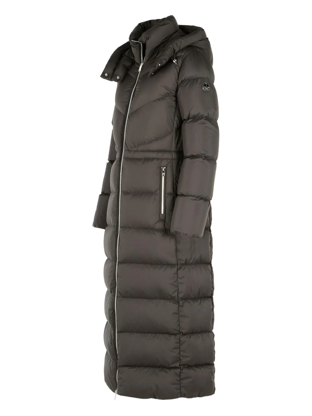 Moose Knuckles Detachable-hood Belle Coat In Brown