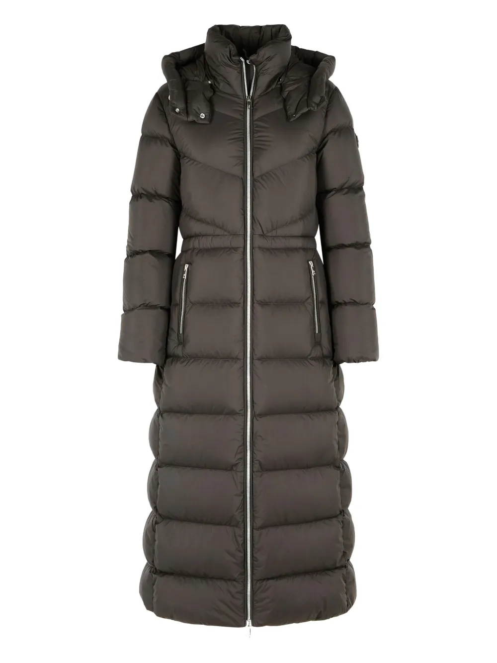 Moose Knuckles Detachable-hood Belle Coat In Brown