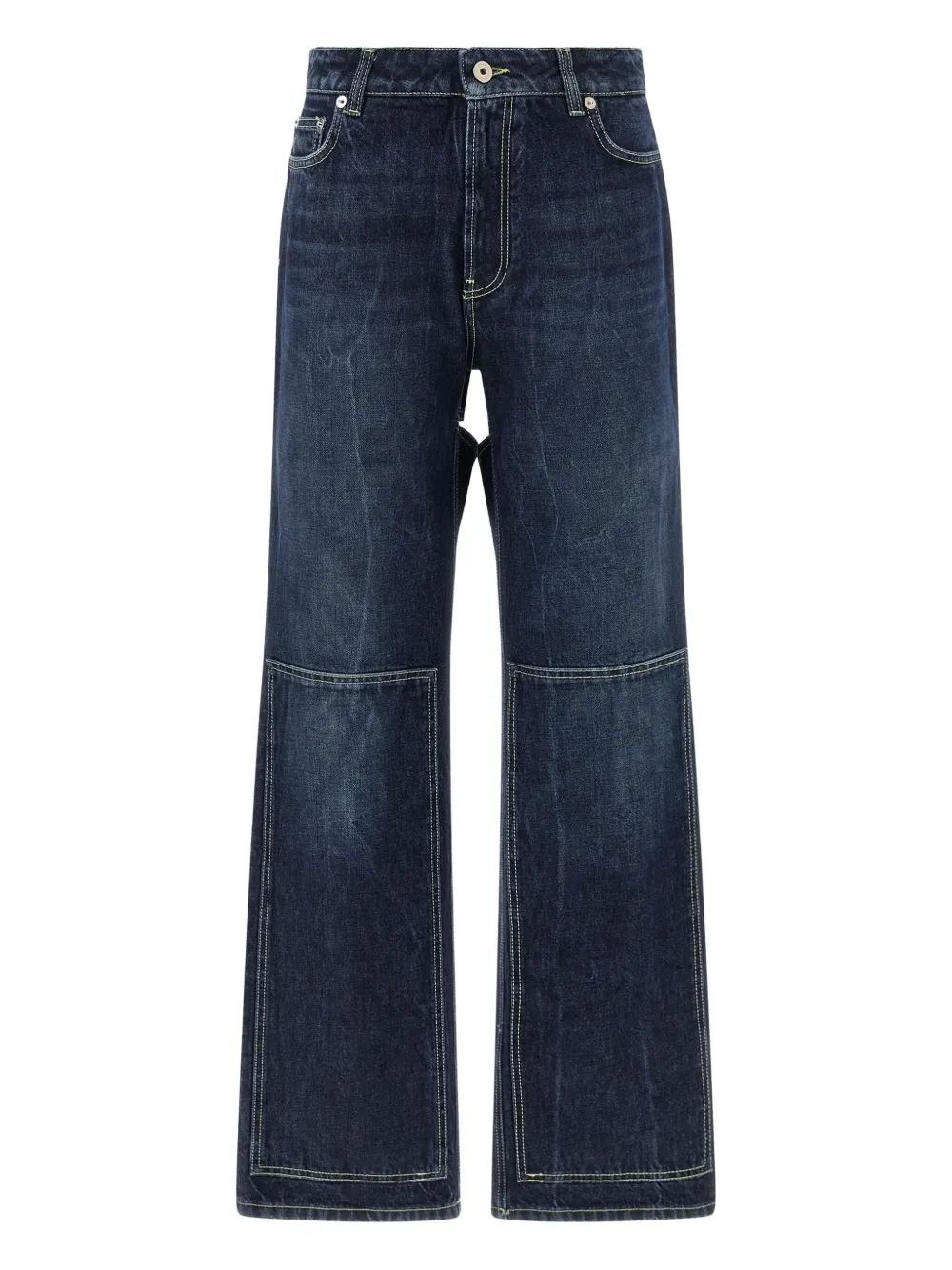 Jean Paul Gaultier The Cut-Out wide-leg jeans - ブルー Jean Paul Gaultier The Cut-Out wide-leg jeans - ブルー