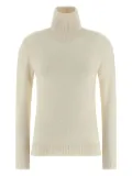 Fabiana Filippi sequin turtleneck sweater - White