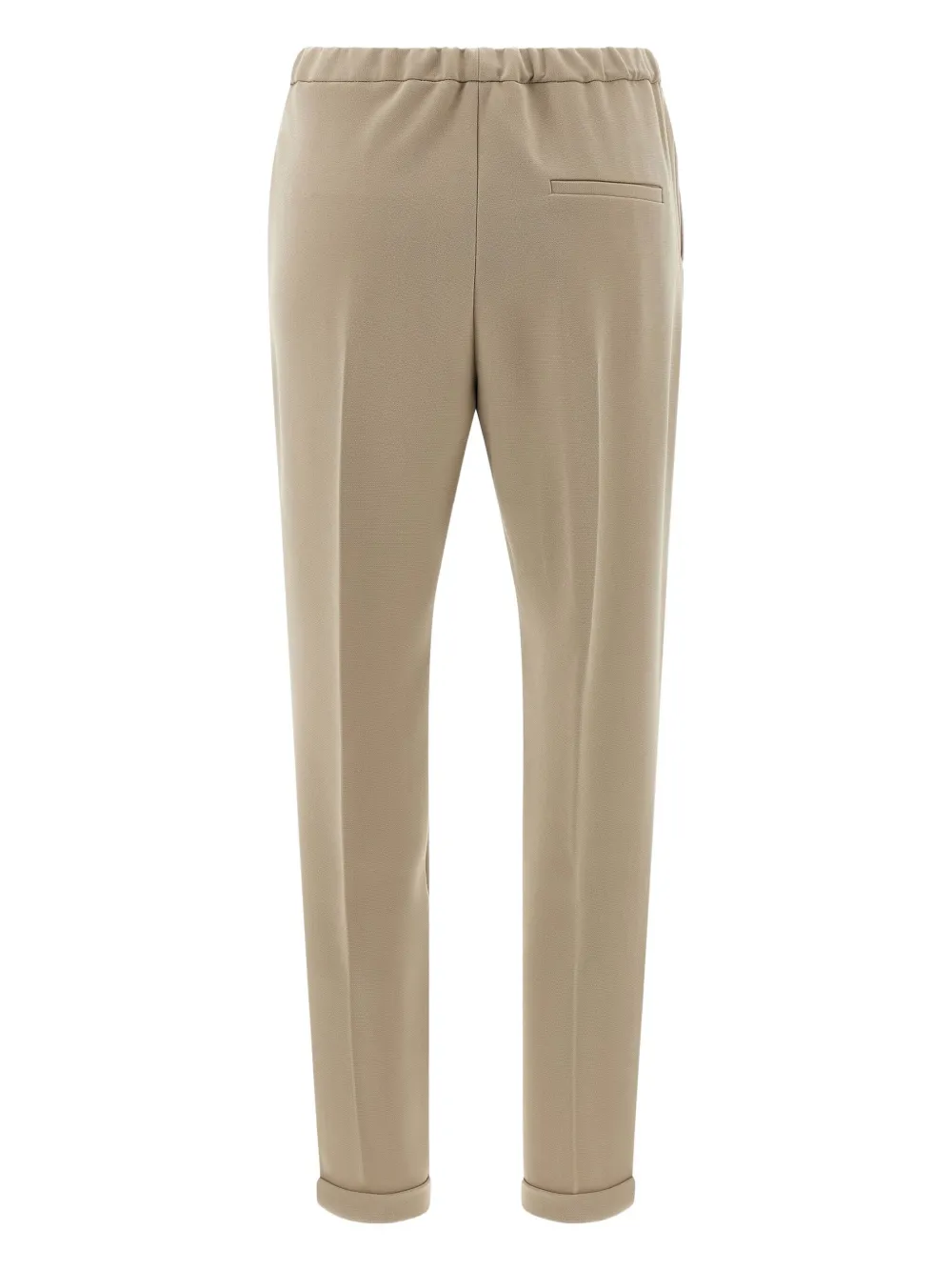 Alberto Biani Elastische plooibroek - Beige