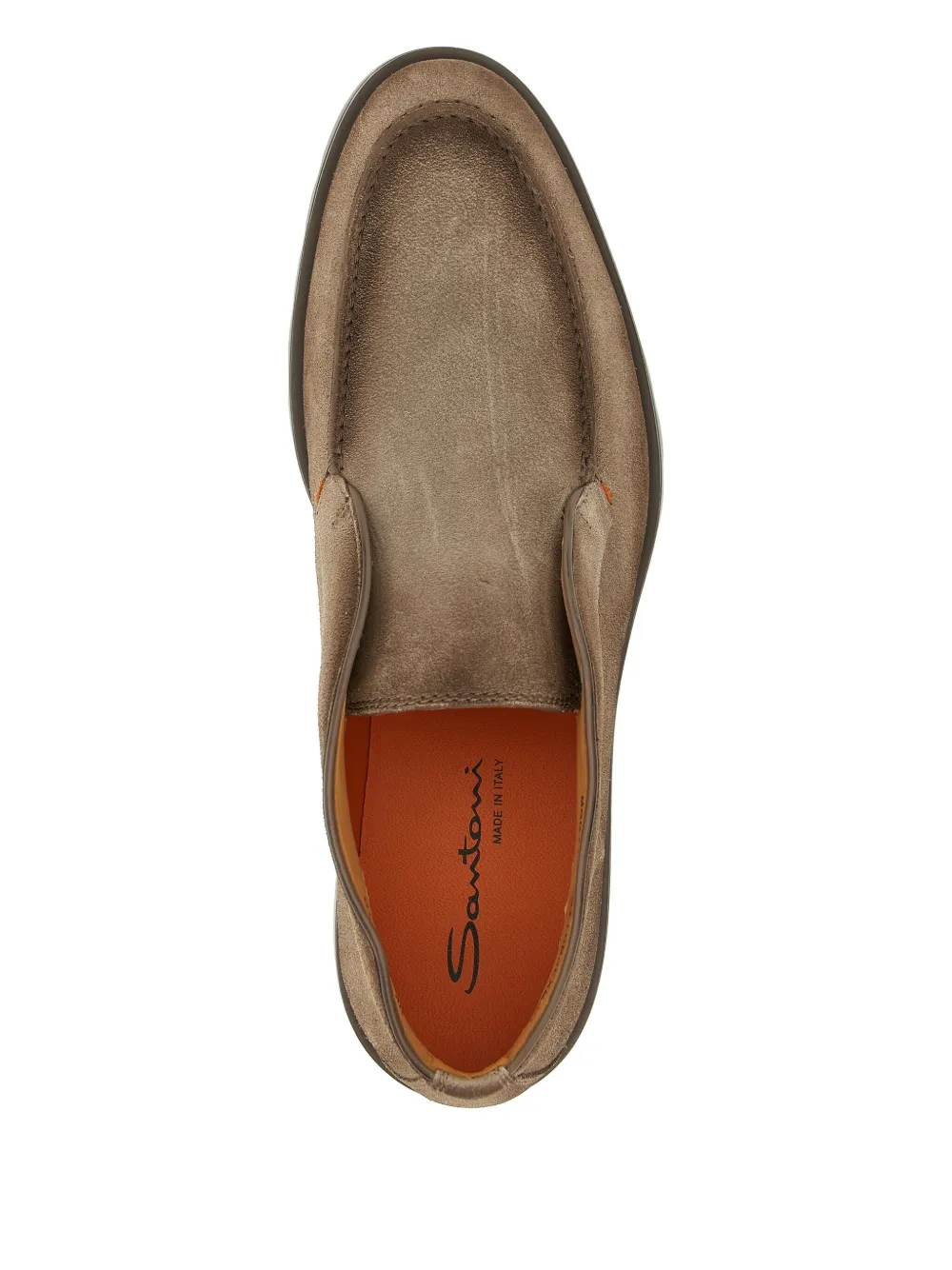 Santoni Leren laarzen Bruin