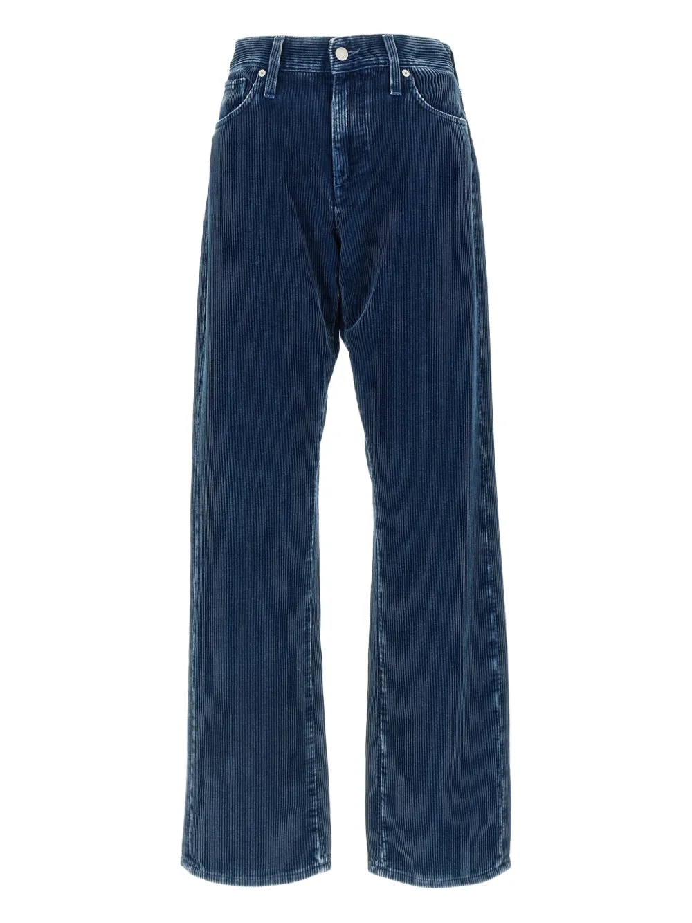 7 For All Mankind corduroy cotton trousers - ブルー 7 For All Mankind corduroy cotton trousers - ブルー