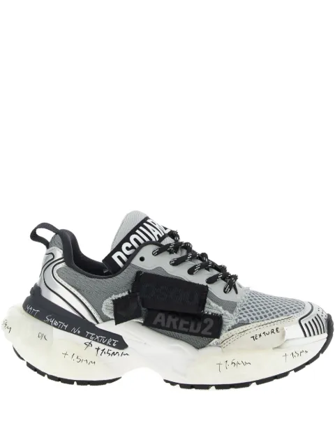 DSQUARED2 Faster mesh-inserts sneakers