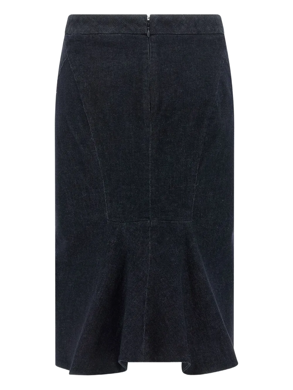 TOM FORD denim midi skirt - Blauw