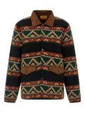 Guest In Residence corduroy-collar jacket - Black