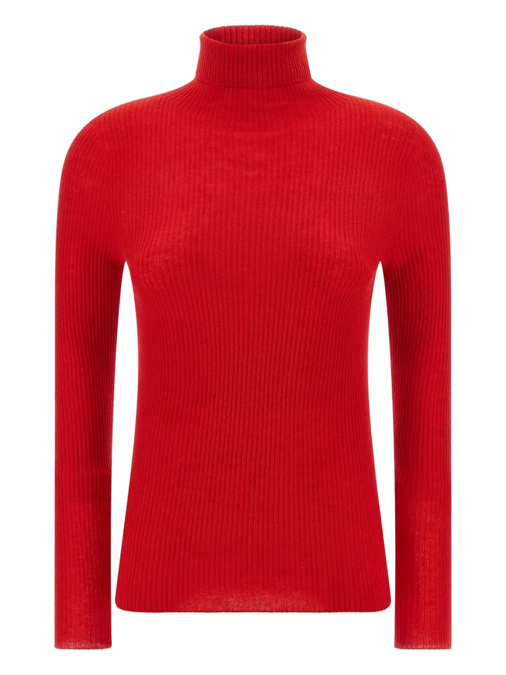 Fabiana Filippi ribbed high-neck sweater - レッド Fabiana Filippi ribbed high-neck sweater - レッド