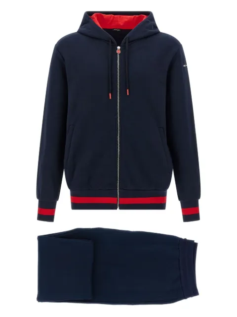 Kiton traje deportivo con franjas en contraste