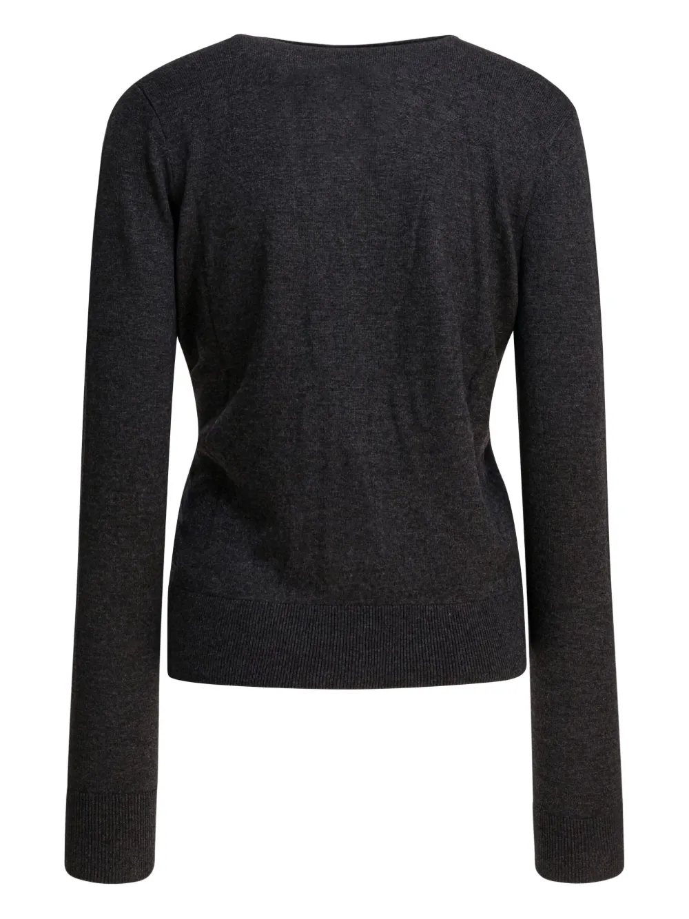 Isabel Marant Carline V-neck Cardigan In Gray