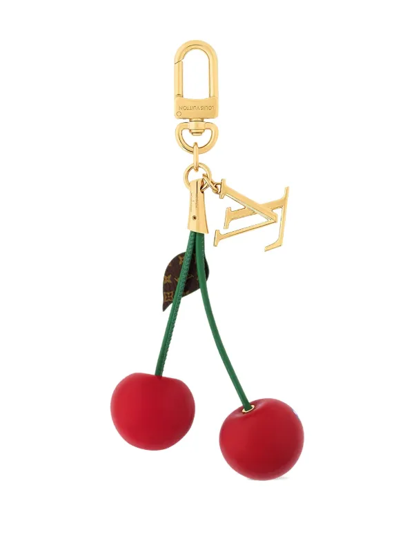 Louis Vuitton Pre-Owned x Murakami Cherry Bag Charm | Gold | FARFETCH